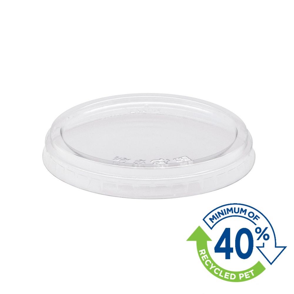 ECO Round Conatiner-Flat Lid 245ml-475ml (500) 24-ECDCFL 